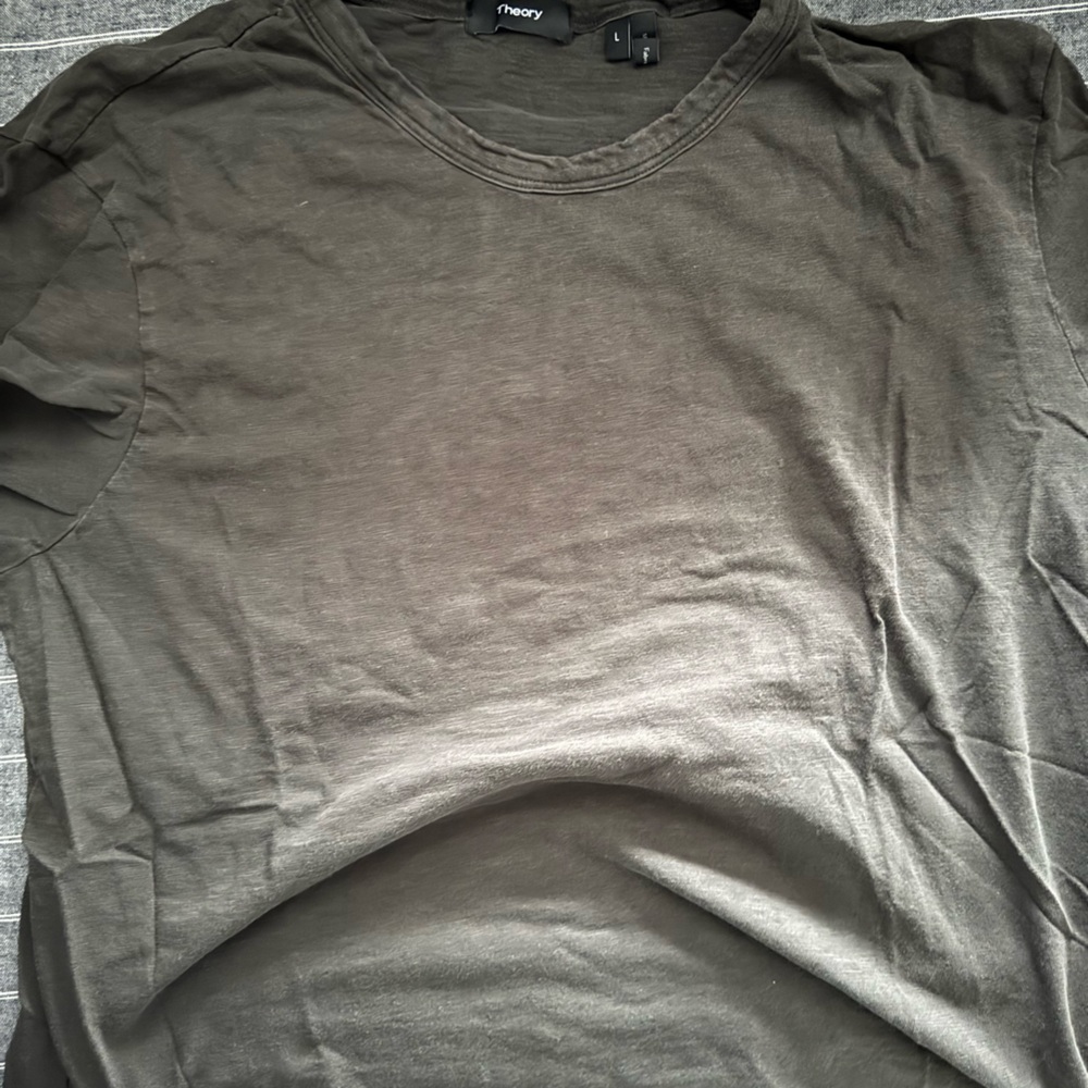 Theory Black Short Sleeve Tee